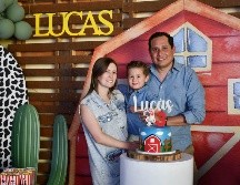 Marisa Rodríguez, Lucas Palafox e Israel Palafox. GENTE BIEN JALISCO / M. Rached