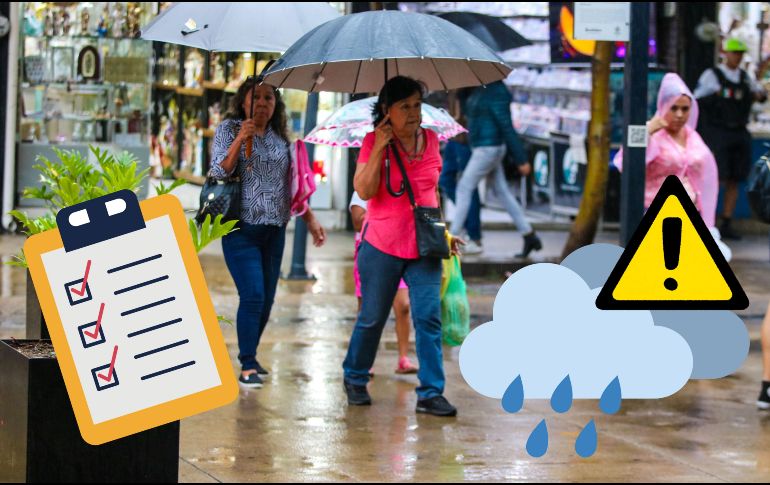 La IA te recomienda que nunca intentes cruzar calles, avenidas o corrientes de agua crecidas, ni a pie ni en vehículo. EL INFORMADOR / ARCHIVO