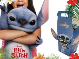 Las palomitas tendrán el color azul característico del propio Stitch. Cinépolis/ESPECIAL
