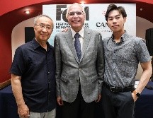 Toshiyuki Shimada, quien ha dirigido orquestas como la Sinfónica de Yale y la de Portland, regresa a Guadalajara con entusiasmo. EL INFORMADOR/ A. Navarro.