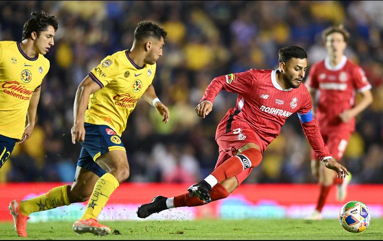 América y Toluca firmaron un empate sin goles en la Ida de la Gran Final del Torneo Clausura 2025. IMAGO7.