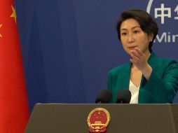 En la imagen, la portavoz del Ministerio de Relaciones Exteriores de China, Mao Ning. AP/L. Zheng