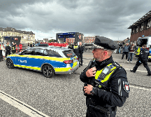 Una persona armada con un cuchillo atacó este viernes a varios usuarios en la estación central de trenes de Hamburgo. AP/ S. Hutchings