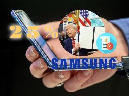 Samsung podría ser incluido en el arancel a fabricantes de teléfonos inteligentes que anunció Trump el día de hoy. EFE / ARCHIVO
