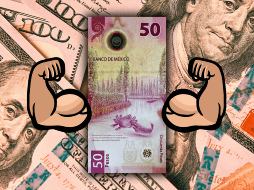 La apreciación del peso fue consecuencia del debilitamiento generalizado del dólar estadounidense que cayó 1.72% en la semana. ESPECIAL / CANVA