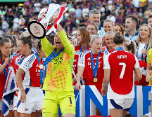 El Partido de la Final de la Champions femenina, se disputó en el Estadio José Alvalade de Lisboa con las gradas llenas. EFE / T. Albir