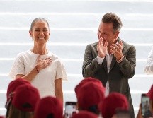 “Usted, Presidenta, los ha defendido muy bien y quiero decirle algo: cuente con las y los jaliscienses para defender también a nuestros paisanos que viven en EU”. EL INFORMADOR/A. NAVARRO