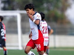 El juvenil rojiblanco se ha convertido en uno de los elementos más destacados en las fuerzas básicas de Chivas. IMAGO7.