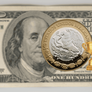 Peso mexicano inicia GANANDO esta semana frente al dólar