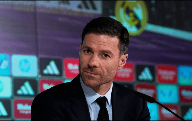 Xabi Alonso fue presentado como el nuevo entrenador del Real Madrid. AP /Jose Bretón