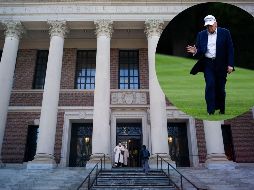 Donald Trump ha recrudecido su enfrentamiento con Harvard, acusándola de dar alas al antisemitismo por permitir manifestaciones en contra de la ofensiva israelí en Gaza o de favorecer al Partido Comunista Chino. EFE / ARCHIVO