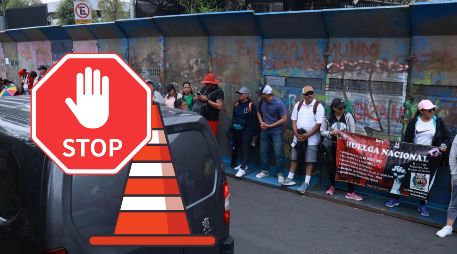 No solo la CNTE se manifestará hoy en las calles de la Ciudad de México; muchos otros colectivos tendrán actividades hoy. SUN / F. Rojas