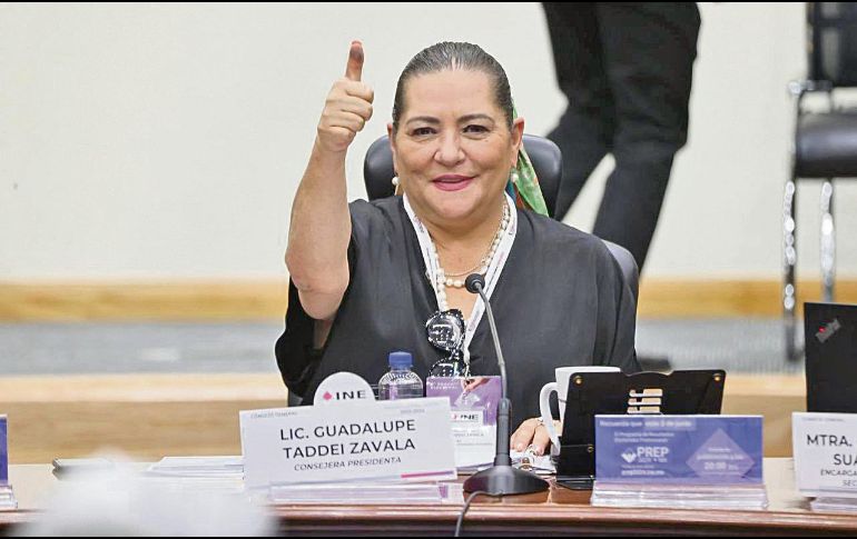 La consejera presidenta censuró a quienes distribuyen acordeones para votar. EL UNIVERSAL