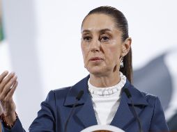 La última vez que se reunió Claudia Sheinbaum con los familiares de los estudiantes de Ayotzinapa fue el pasado 28 de febrero. EFE/S. Gutiérrez