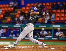 Johneshwy Fargas volvió a la titularidad tras una lesión con un jonrón de dos carreras que puso en ventaja a Jalisco. CORTESÍA/Charros de Jalisco