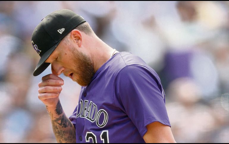 La novena de Colorado ha perdido sus 18 series en el año y acarrea tres más desde 2024. AFP/M. Stockman