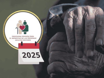 Los adultos mayores inscritos a la Pensión Bienestar reciben el monto asignado de seis mil 200 pesos bimestrales. CANVA
