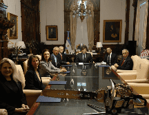Milei relanza el canal educativo estatal infantil de Argentina con contenido anticomunista. EFE/Presidencia de Argentina.