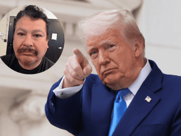 Estados Unidos arresta a un inmigrante mexicano que amenazó con asesinar a Trump en Wisconsin. AP Photo/J. Martin/EFE/Departamento de Seguridad Nacional/CANVA.