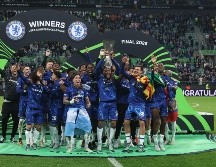 Chelsea añadió la Conference League a sus títulos de clubes de la UEFA. EFE/ P. Jaskolka.