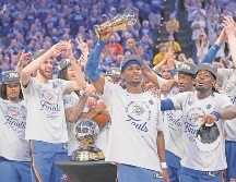 Oklahoma regresa a las finales de la NBA después de 13 años de ausencia. AFP/M. Stockman