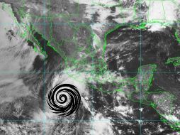 Este es el primer ciclón que se forma en el Pacífico en la temporada de lluvias 2025. ESPECIAL / SMN