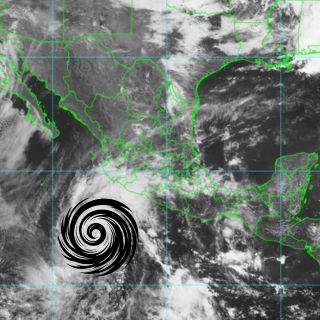 Este será el recorrido de la tormenta tropical "Alvin" por el Pacífico