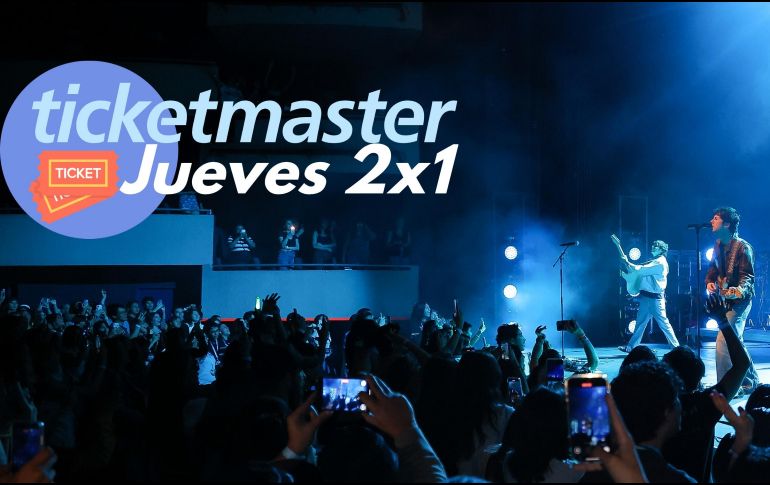 Todos estos conciertos aplican al jueves 2x1 de Ticketmaster ¡Aprovéchalo! EL INFORMADOR / ARCHIVO
