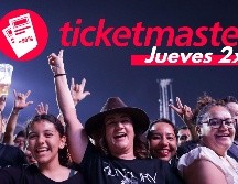 Estos son los conciertos de Guadalajara en los que aplica el 2x1 de Ticketmaster. EL INFORMADOR / ARCHIVO