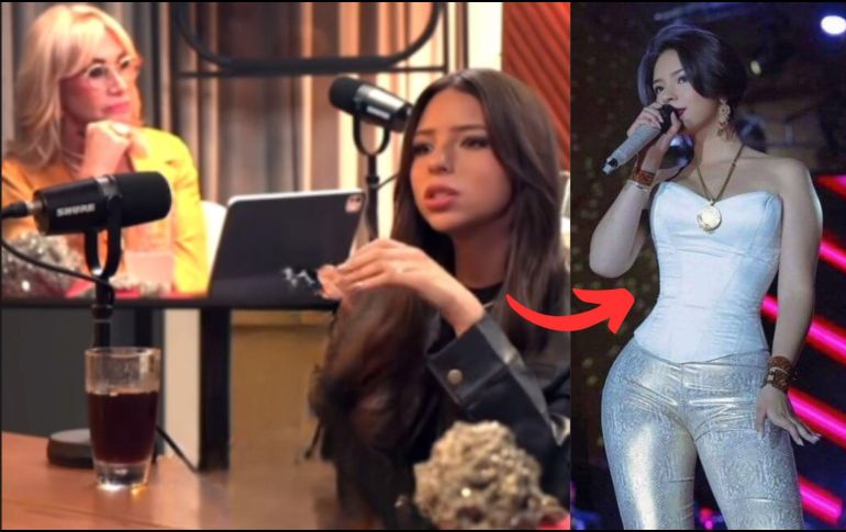 Este momento marca un punto de inflexión en la carrera de Ángela Aguilar, ya que es la primera vez que aborda directamente el hostigamiento virtual que ha enfrentado por su apariencia.  TIKTOK/mitchchismeyuber