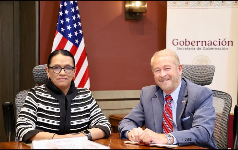 De acuerdo con la titular de la dependencia, en el encuentro ambas figuras coincidieron 