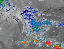 Este es el pronóstico de lluvias para hoy domingo 01 de junio de 2025. ESPECIAL / SMN