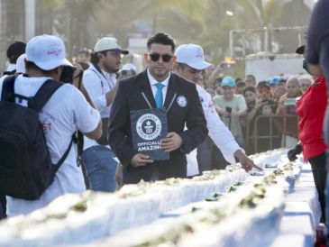 Mazatlán tiene un nuevo Récord Guinness gastronómico. ESPECIAL / FACEBOOK Secretaría de Turismo de Sinaloa