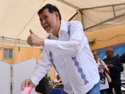 El legislador de Morena expresó su entusiasmo por la jornada, a la que describió como un acontecimiento sin precedentes. X/ @fernandeznorona.