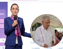 Sheinbaum habló sobre la reaparición de AMLO. SUN / D. SIMÓN / ESPECIAL