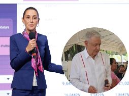 Sheinbaum habló sobre la reaparición de AMLO. SUN / D. SIMÓN / ESPECIAL