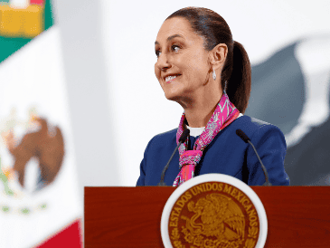 Claudia Sheinbaum afirmó este lunes que la elección judicial es un hecho "inédito, impresionante y democrático. EFE / M. Guzmán