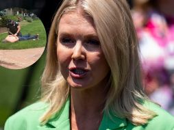 Karoline Leavitt, portavoz presidencial, habló sobre el último par de incidentes en contra de la población judía en Estados Unidos. EFE / BONNIE CASH