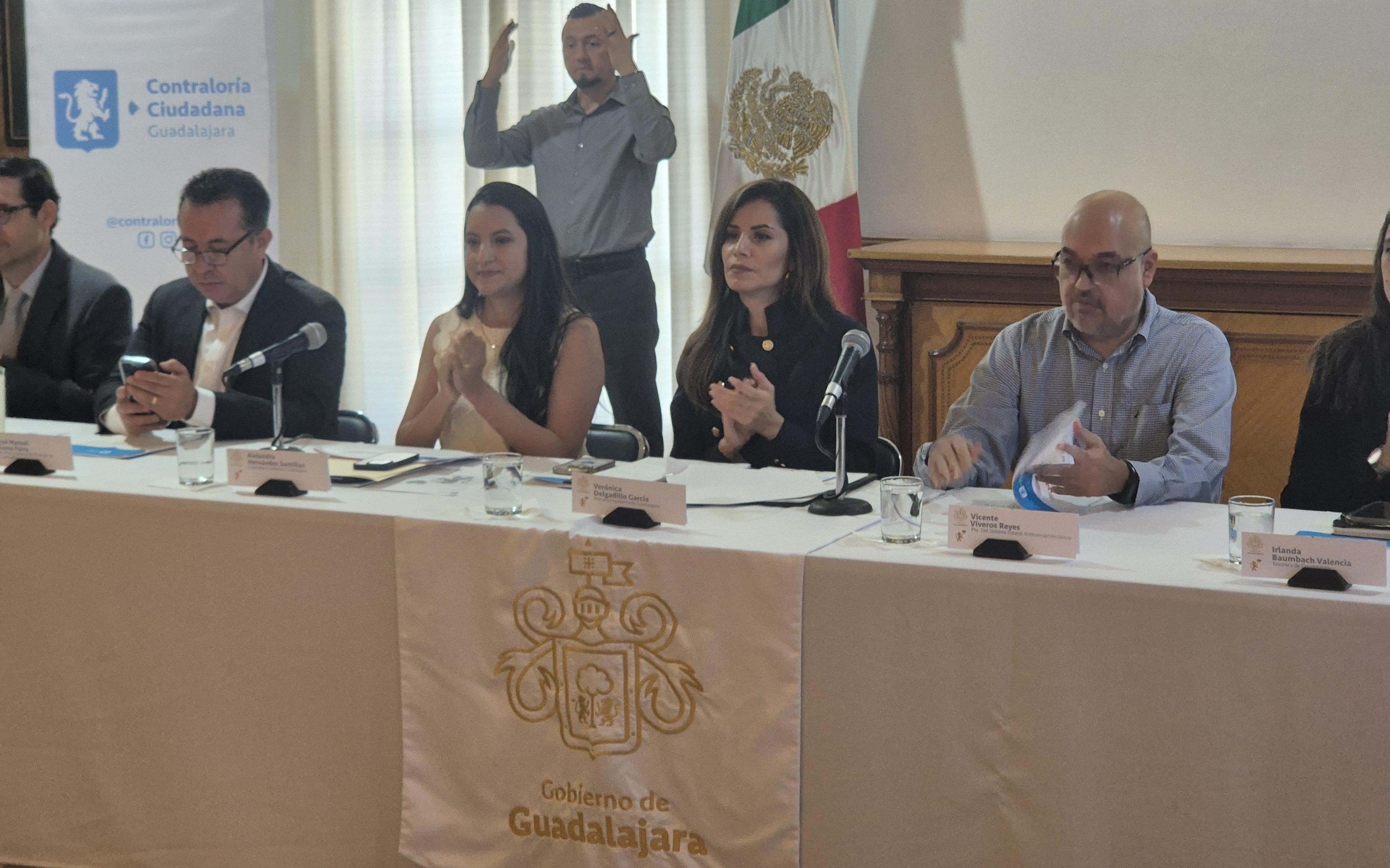 Verónica Delgadillo, presidenta municipal de Guadalajara, resalta la labor del gobierno tapatío para que haya correcta inversión de recursos. EL INFORMADOR / M. Hernández