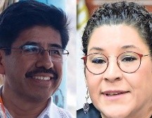 Hugo Aguilar y Lenia Batres. El 15 de junio se declarará la validez de las elecciones y se entregarán las constancias de mayoría. ESPECIAL / SUN
