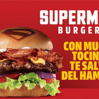 Carls Jr. prepara lanzamiento de una hamburguesa especial por Superman