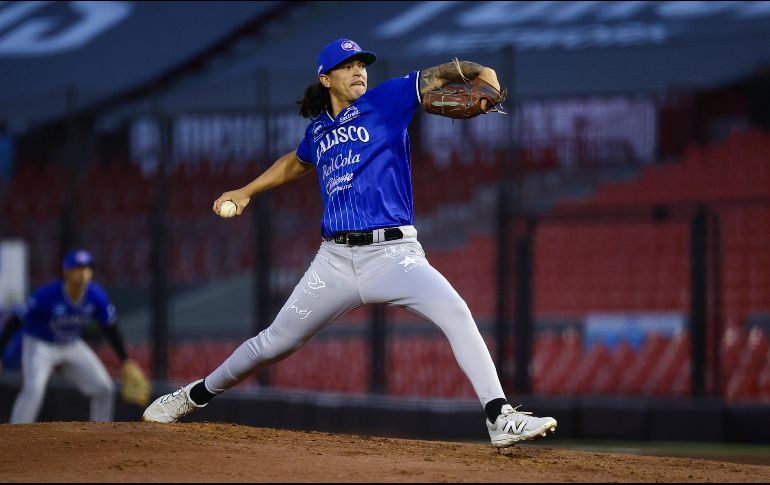 Dereck Rodríguez permitió las ocho carreras de los astados fronterizos. CORTESÍA/Charros de Jalisco
