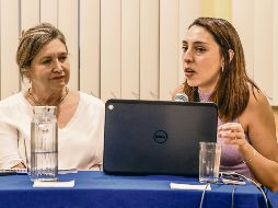 La antropóloga Renée de la Torre y la periodista Ximena Torres exploran cómo la intervención artística urbana es un mecanismo de memoria ante la violencia. EL INFORMADOR/ A. Navarro