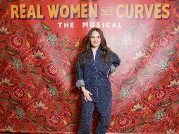 La cantautora asiste a la obra “Real Women Have Curves” en Broadway, en el Teatro James Earl Jones, el 22 de abril de 2025 en la ciudad de Nueva York. AFP