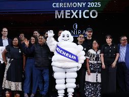 Chefs galardonados ayer con la estrella Michelín. EFE/S. Gutiérrez