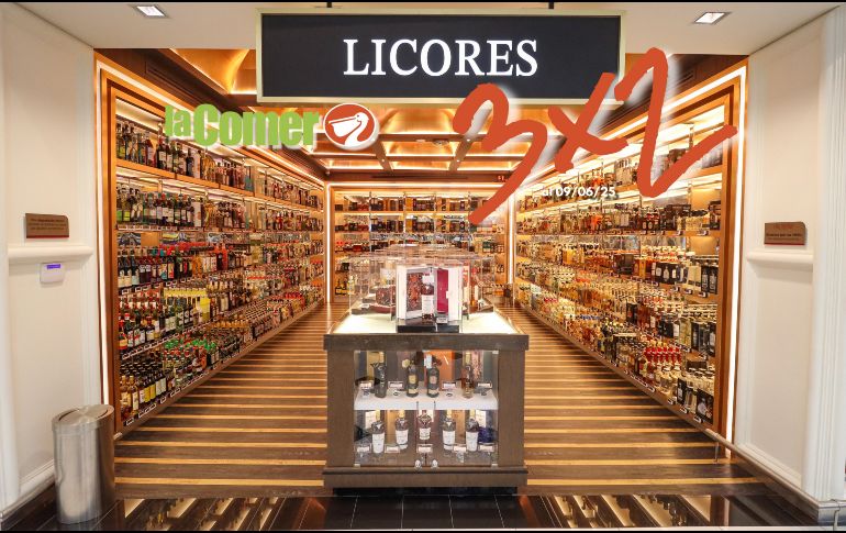 Aprovecha el 3x2 en vinos y licores por la extención de la Temporada Naranja de La Comer. EL INFORMADOR / ARCHIVO