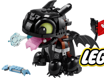 Anuncian lego de "Chimuelo", de "Cómo entrenar a tu dragón". ESPECIAL / LEGO
