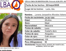 La joven de 28 años trabajaba en un expendio de comida preparada en León. ESPECIAL.