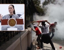 Sheinbaum afirmó que el grupo que inició los disturbios en Segob buscaba ser reprimido como una estrategia para afirmar que la Administración actual es un 