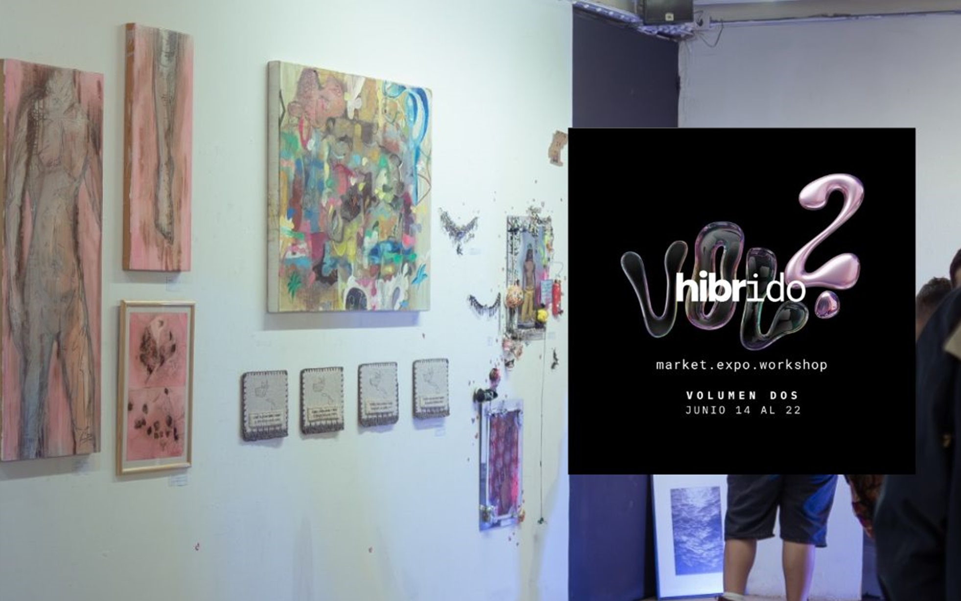 Hibrido Arte invita a nueva exposición colectiva en LARVA. ESPECIAL / IG / @hibrido.arte